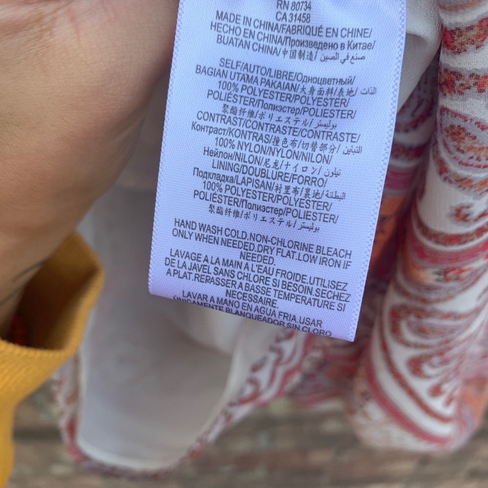 Bcbgeneration Printed Lace Insert Romper - image 7